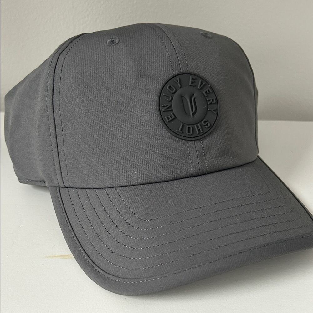 NWT Men's Linksoul Charcoal Gray Homer 6 Panel Dad Hat, 100% Polyester